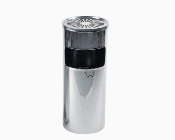 6e080a54-d497-4142-8733-ee4cf9eb9275-1000x800-diY5SfFpX0rPqfxCPCpXX14JxnMCzrNuWnL4pDSa طفاية سجائر مع سلة نفايات استيل غطاء مخرم - تاج الهفوف للرفوف