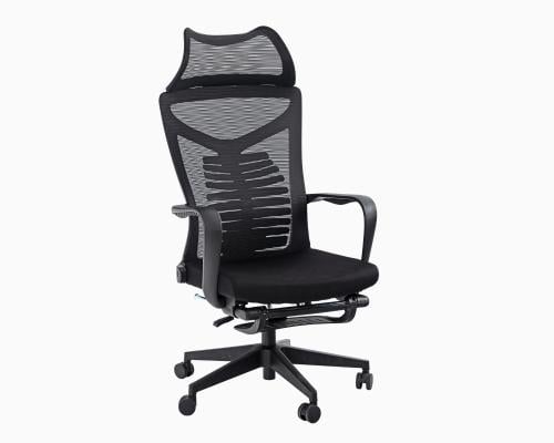 7a3cbee3-cff6-4b1f-86ab-e4722509543e-500x400-C7FQ9wOAl5WJQuJccWFYAuSqGI3emUiHps2t1oNM كرسي مكتبي شبكي بمسند للقدمين | مريح وطبي - تاج الهفوف للرفوف