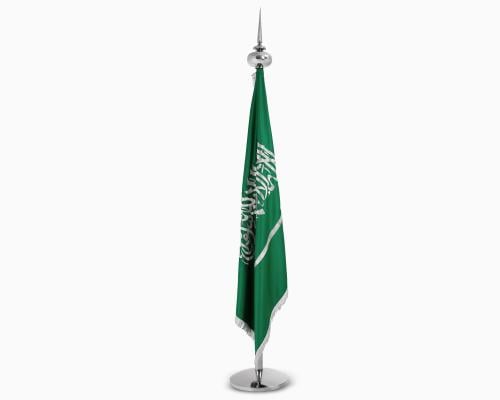 8bd4c9a3-9a32-4cbe-a835-0a5d0cb03384-500x400-ttdRFLX0McGDBEBe2thiecnTPpKFZ5C9BZ13Sufg سارية بعلم المملكة مكتبي فضي | قابلة لتعديل الارتفاع - تاج الهفوف للرفوف