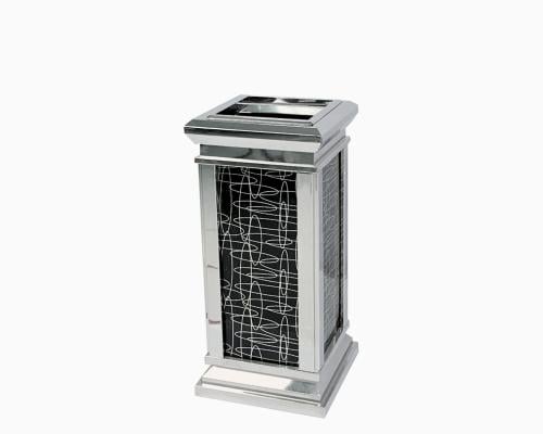 b580b674-2200-4178-8857-a9742eafc4c6-500x400-F7eakYSOEAPB1owZ855ghx83IJ8llrSwn7DLYZw3 طفاية سجائر فندقية استيل زجاج - تاج الهفوف للرفوف